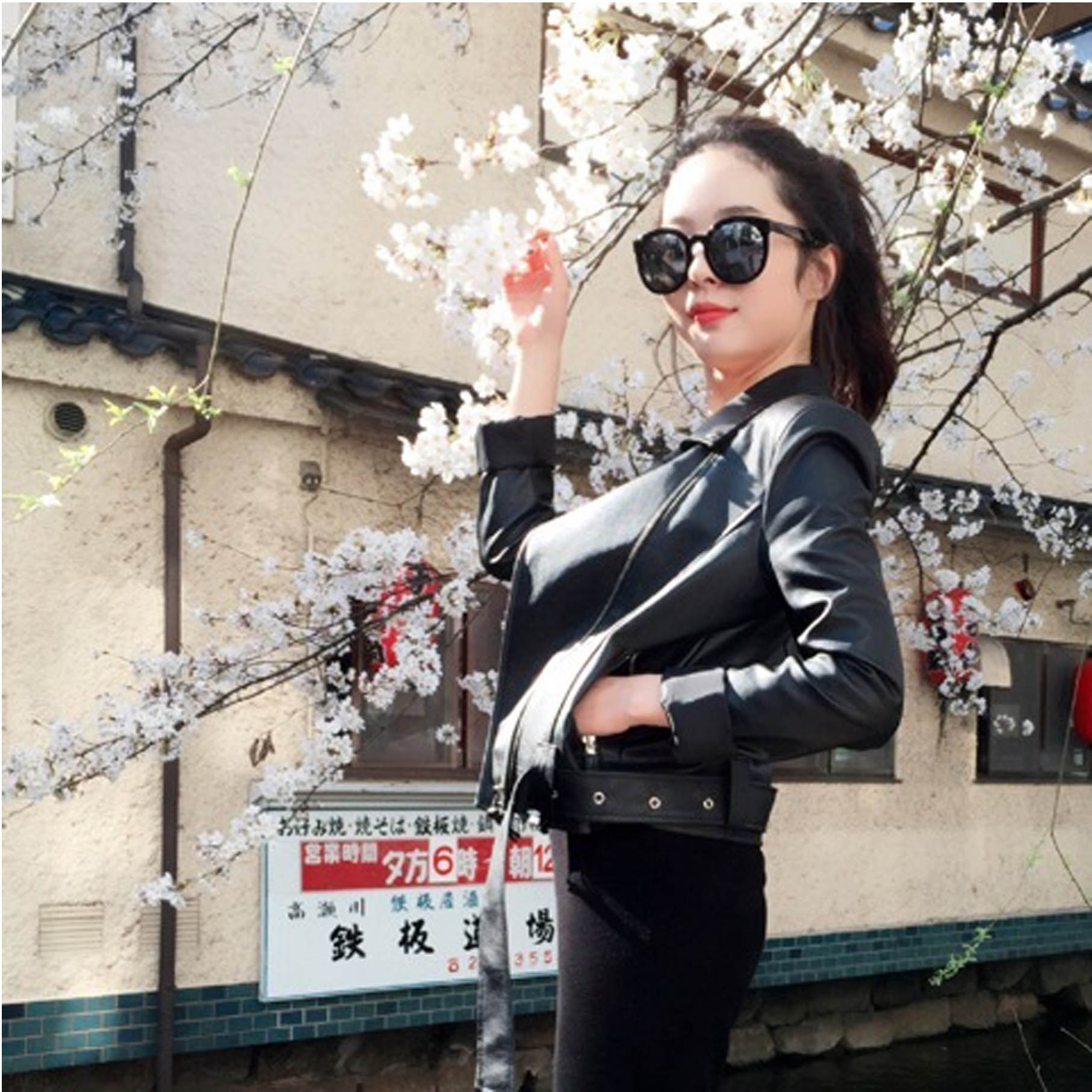 韓国で買ったCHUUのフェイクレザージャケット♡ | KLG